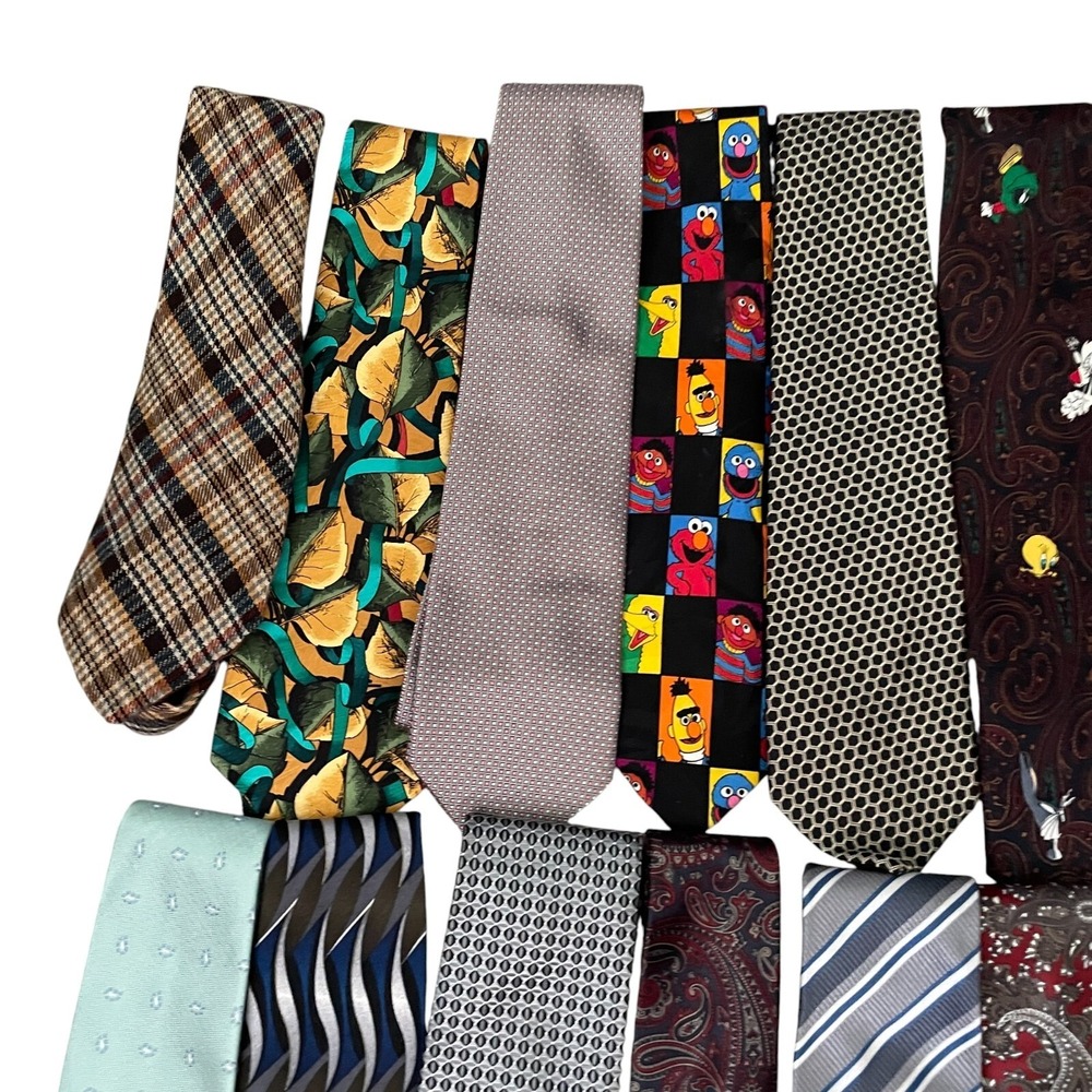 Ties‎ Lot of 21 Reseller Lot Robert Graham Zegna Dior Canali Brooks Brothers - Picture 3 of 6